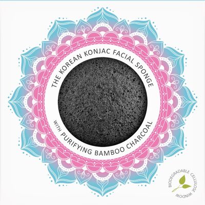 The Mandala Charcoal Face Sponge