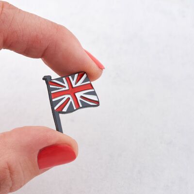 Union Jack Emaille Pin Abzeichen