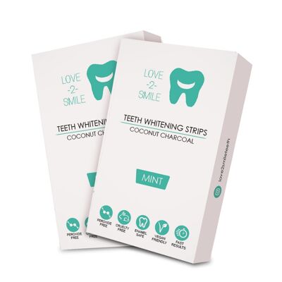 love2smile Whitening strips Duo-pack (28 tiras)