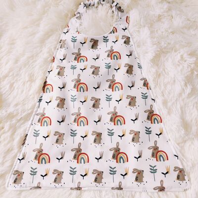 Rainbow Rabbits Serviette