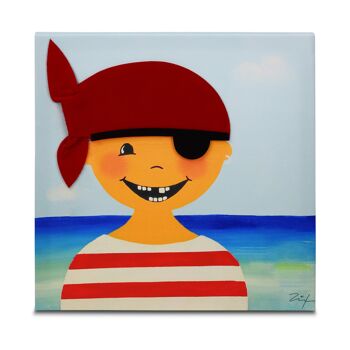 Image, impression sur toile avec applications Pirate Paul 2