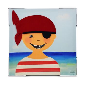 Image, impression sur toile avec applications Pirate Paul 3