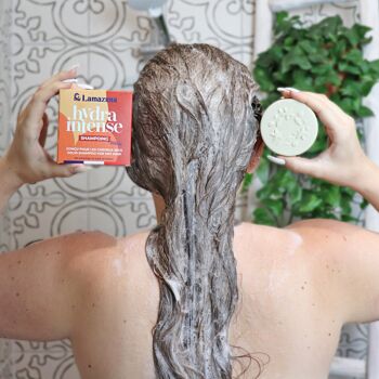 Shampoing solide cheveux secs - Huile de coco vierge - Hydra intense 3
