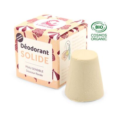 Organic solid deodorant - Sensitive skin - Floral softness