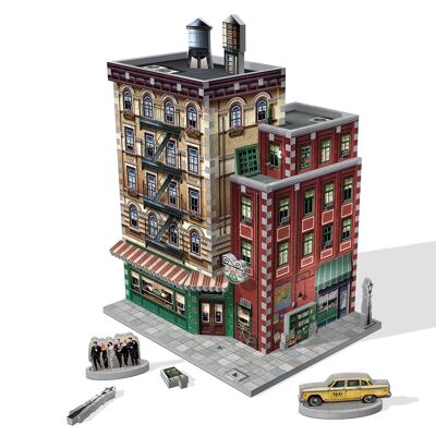 Friends - Central Perk (440 piezas) - Rompecabezas 3D de WREBBIT