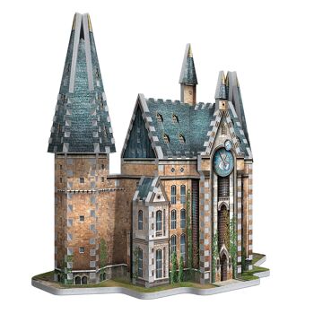 Tour de l'Horloge de Poudlard Harry Potter (420 pièces) - Puzzle 3D par WREBBIT 3D 5