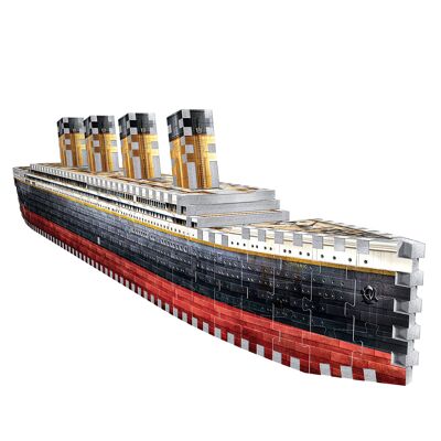 Titanic (440 piezas) - Rompecabezas 3D de WREBBIT 3D