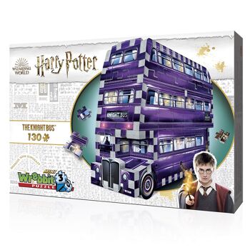 The Driving Knight Mini / Knight Bus Mini (130 pièces) - Harry Potter 3D Puzzle v. WREBBIT 3D 2