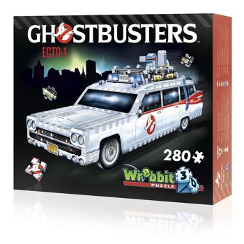 ECTO-1 - Ghostbusters (280 pièces) - Puzzle 3D par WREBBIT 3D 3
