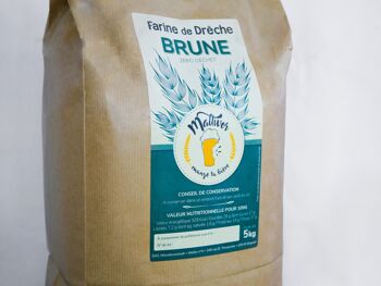 Farine de Drêche de Bière Brune BIO - 5 kg / 25 kg 1