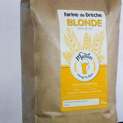 Farine de Drêche de Bière Blonde BIO - 5 kg / 25 kg