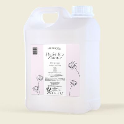 Huile Bio Florale Oud & Rose Cabine 2500ml