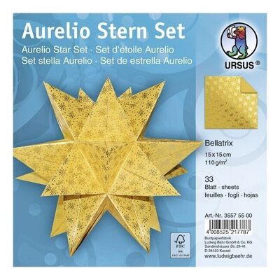 Leaflets Aurelio Star "Bellatrix", 15 x 15 cm