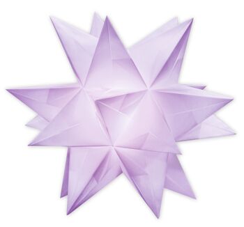 Dépliants Aurelio Stern "uni", violet, 30 x 30 cm 7