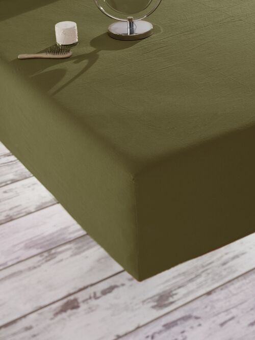 Fitted Sheet, Capulet Olive - Double