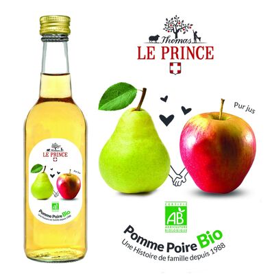 Pomme-Poire Bio* - Pur Jus 0,33L