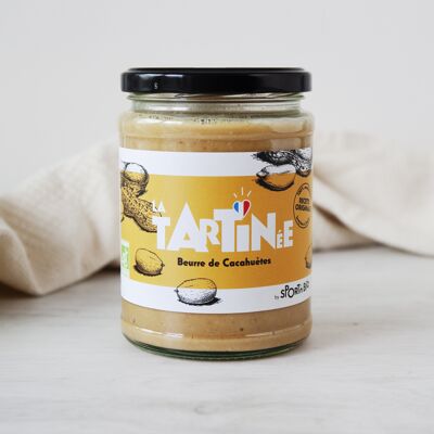 La Tartinée -  Beurre de cacahuète Nature Bio