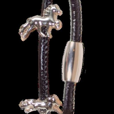 Bracelet with icelandic horses