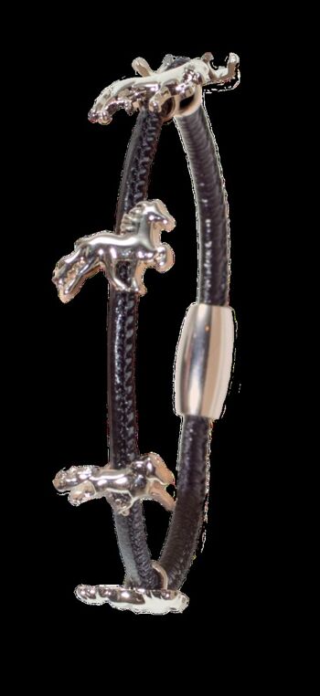 Bracelet avec chevaux islandais
