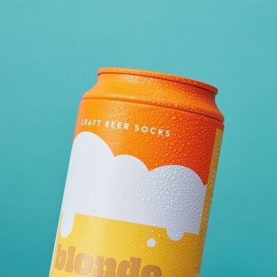 Craft beer socks lager - blonde