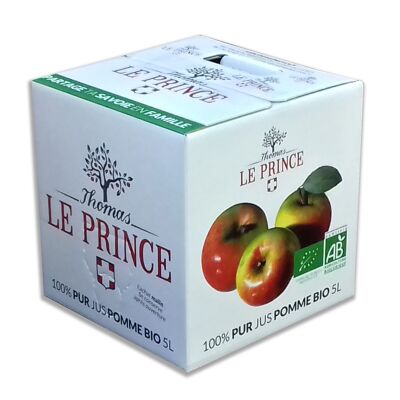 Bag in Box Pomme Bio* Pur Jus 5L