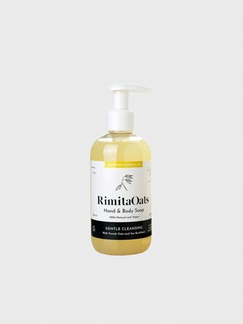 RimitaOats – Savon Mains et Corps, parfum : Huile Essentielle de Citronnelle 250 ml 3