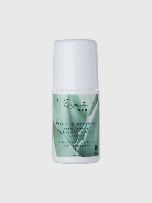 RimitaDeo Sensitive – unscented aluminium-free deodorant 50 ml