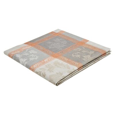 French motifs – natural-grey-copper – 170 x 280cm