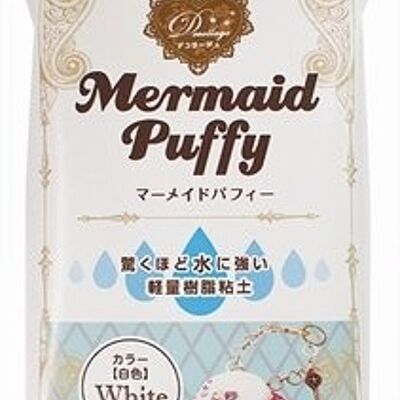 Mermaid Puffy White