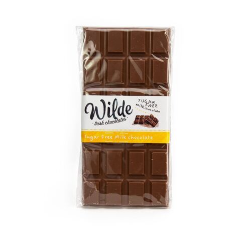Wilde Irish Chocolate: Sugar Free Milk Chocolate - Single (80g)