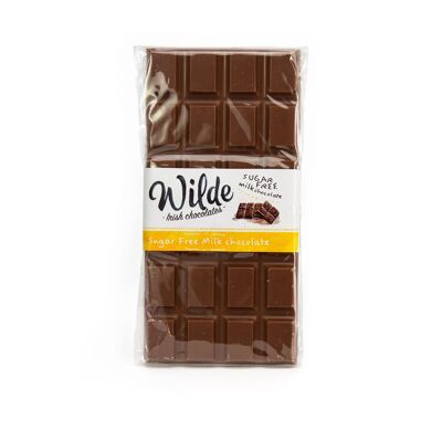 Wilde Irish Chocolate: Zuckerfreie Vollmilchschokolade - Single (80g)