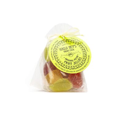 Paquete de golosinas de gelatina de frutas con pectina de Hadji Bey 80 g - Individual (80 g)
