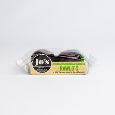 Jo's Absolute Nutrition Rawlos (Rohkaramell & Zartbitterschokolade) - Einzeln (50g)