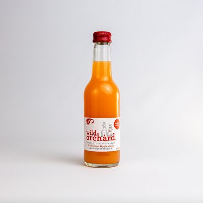 Wild Orchard - 250ml Pressed Carrot & Apple Juice - Single (250ml)