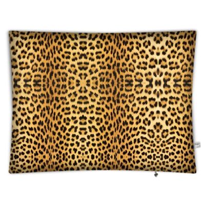 Leopard floor cushion