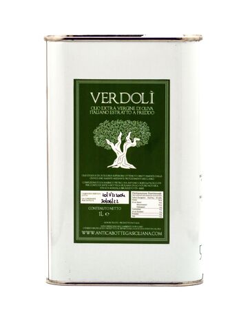 Huile d'olive extra vierge sicilienne Verdolì - 1 litre 2