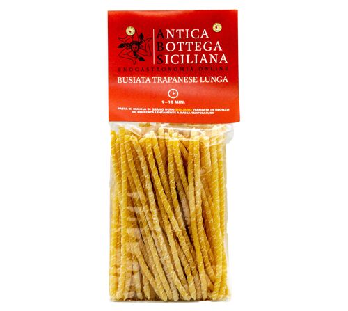 Pâtes longues de semoule de blé dur - Busiata Trapanese 500g