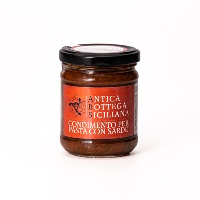 Salsa para pasta con sardinas - 180 g