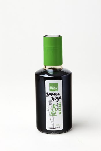 Sauce soja aromatisée wasabi