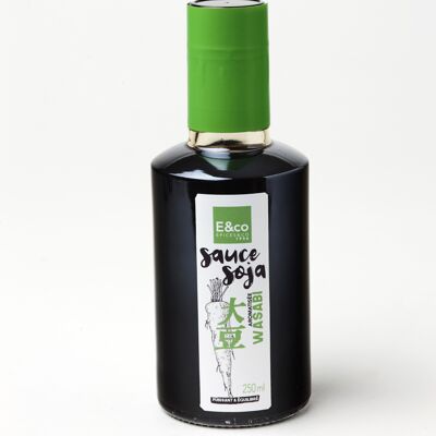 Sauce soja aromatisée wasabi