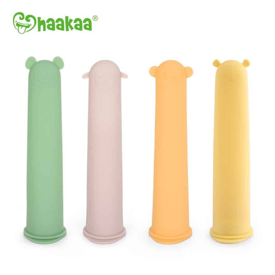 Contenitore in silicone per fare i gelati Haakaa (4 gelati)