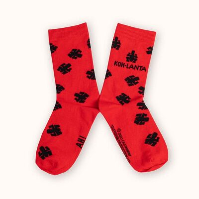 Red Tribe Koh-Lanta-Socken