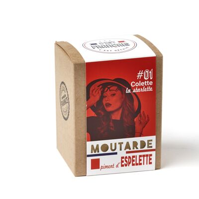 #01 - Colette la starlette Moutarde piment d'Espelette