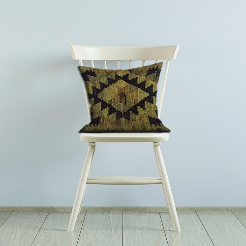 Kilim Handwoven Makara Pillow Cover