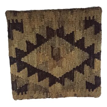 Housse de coussin Kilim tissée à la main Makara 2