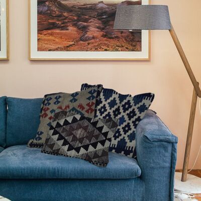 Kilim Frère Gris kuddfodral