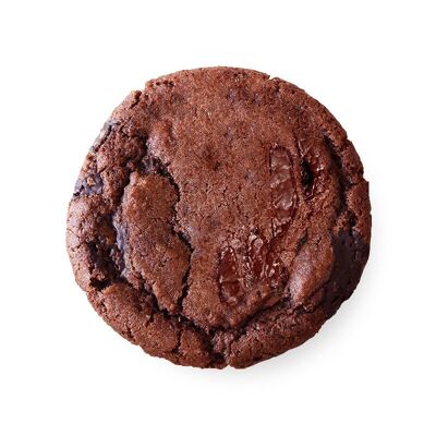 Intense dark chocolate cookie