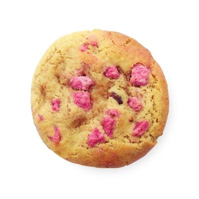 Pink praline cookie