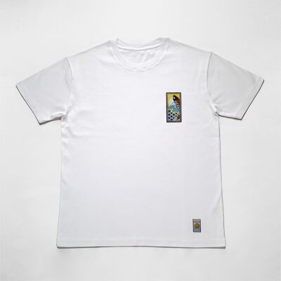 T-shirt Kamon Koi - Blanc