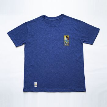 T-shirt Kamon Koi - Bleu 1